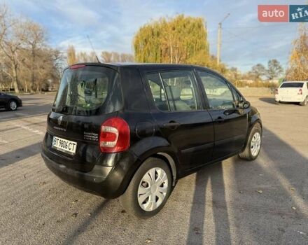 Черный Рено Модус, объемом двигателя 1.2 л и пробегом 214 тыс. км за 3900 $, фото 1 на Automoto.ua