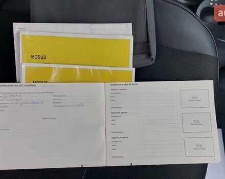 Чорний Рено Модус, об'ємом двигуна 1.6 л та пробігом 212 тис. км за 6250 $, фото 32 на Automoto.ua