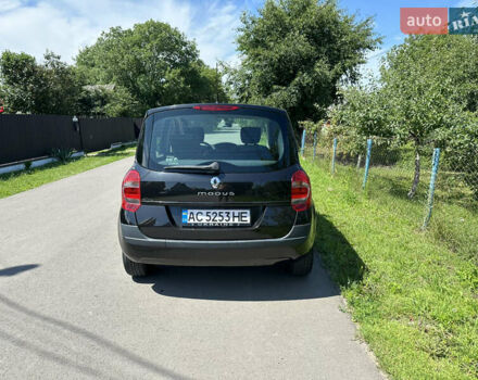 Черный Рено Модус, объемом двигателя 1.6 л и пробегом 184 тыс. км за 6800 $, фото 5 на Automoto.ua