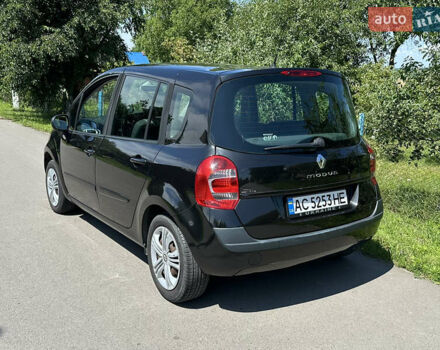 Черный Рено Модус, объемом двигателя 1.6 л и пробегом 184 тыс. км за 6800 $, фото 4 на Automoto.ua