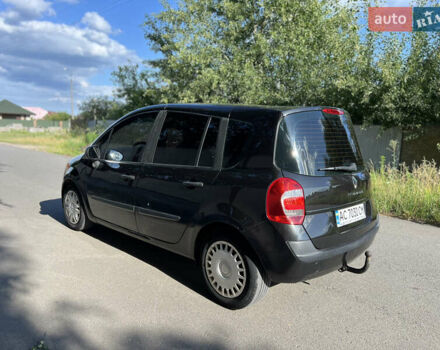 Черный Рено Модус, объемом двигателя 1.46 л и пробегом 239 тыс. км за 4999 $, фото 5 на Automoto.ua