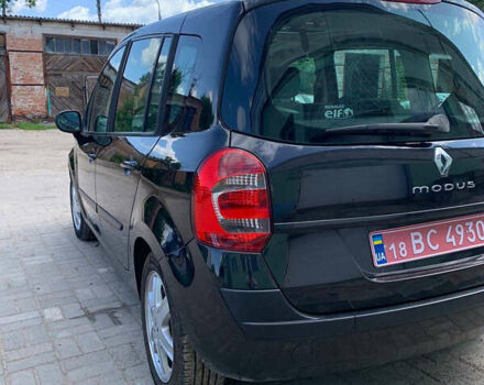 Чорний Рено Модус, об'ємом двигуна 1.6 л та пробігом 128 тис. км за 6050 $, фото 10 на Automoto.ua