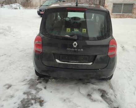 Черный Рено Модус, объемом двигателя 1.6 л и пробегом 62 тыс. км за 5500 $, фото 1 на Automoto.ua