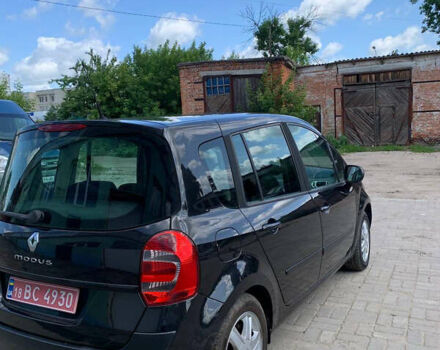 Чорний Рено Модус, об'ємом двигуна 1.6 л та пробігом 128 тис. км за 6050 $, фото 11 на Automoto.ua