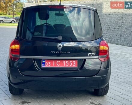 Черный Рено Модус, объемом двигателя 1.6 л и пробегом 119 тыс. км за 6999 $, фото 8 на Automoto.ua