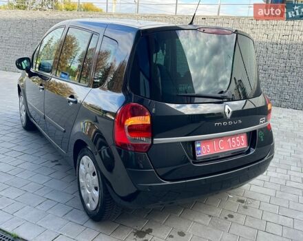 Черный Рено Модус, объемом двигателя 1.6 л и пробегом 119 тыс. км за 6999 $, фото 7 на Automoto.ua