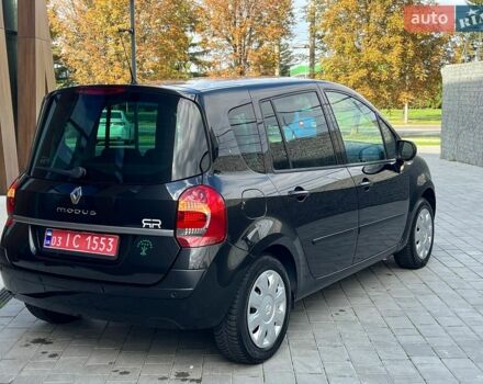 Черный Рено Модус, объемом двигателя 1.6 л и пробегом 119 тыс. км за 6999 $, фото 9 на Automoto.ua