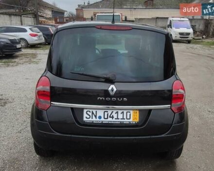 Чорний Рено Модус, об'ємом двигуна 1.6 л та пробігом 183 тис. км за 6999 $, фото 14 на Automoto.ua