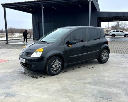 Чорний Рено Модус, об'ємом двигуна 1.4 л та пробігом 200 тис. км за 3500 $, фото 7 на Automoto.ua