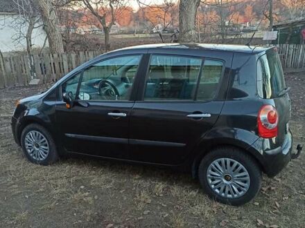 Черный Рено Модус, объемом двигателя 1.6 л и пробегом 210 тыс. км за 4200 $, фото 1 на Automoto.ua