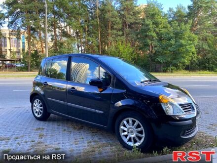 Чорний Рено Модус, об'ємом двигуна 1.6 л та пробігом 233 тис. км за 4200 $, фото 1 на Automoto.ua