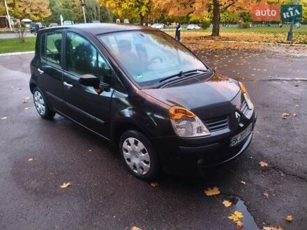 Чорний Рено Модус, об'ємом двигуна 1.2 л та пробігом 133 тис. км за 4100 $, фото 1 на Automoto.ua
