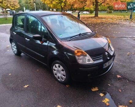 Чорний Рено Модус, об'ємом двигуна 1.2 л та пробігом 133 тис. км за 4100 $, фото 1 на Automoto.ua