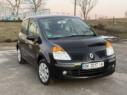 Черный Рено Модус, объемом двигателя 1.1 л и пробегом 133 тыс. км за 3700 $, фото 1 на Automoto.ua