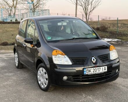 Черный Рено Модус, объемом двигателя 1.1 л и пробегом 133 тыс. км за 3700 $, фото 1 на Automoto.ua