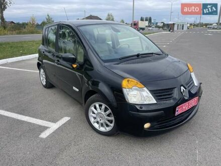 Чорний Рено Модус, об'ємом двигуна 1.6 л та пробігом 165 тис. км за 5890 $, фото 1 на Automoto.ua