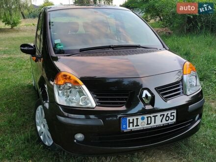 Черный Рено Модус, объемом двигателя 1.2 л и пробегом 154 тыс. км за 4100 $, фото 1 на Automoto.ua