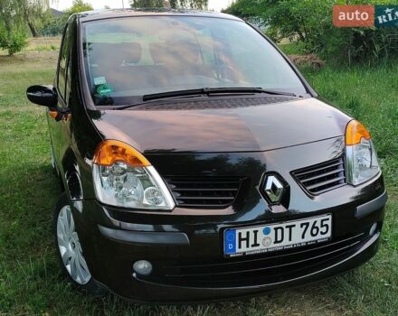 Черный Рено Модус, объемом двигателя 1.2 л и пробегом 154 тыс. км за 4100 $, фото 1 на Automoto.ua