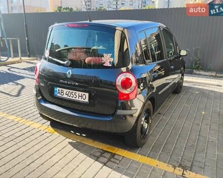Чорний Рено Модус, об'ємом двигуна 1.6 л та пробігом 126 тис. км за 6000 $, фото 1 на Automoto.ua