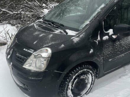 Черный Рено Модус, объемом двигателя 1.2 л и пробегом 141 тыс. км за 4000 $, фото 1 на Automoto.ua