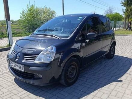 Черный Рено Модус, объемом двигателя 1.1 л и пробегом 233 тыс. км за 3500 $, фото 1 на Automoto.ua