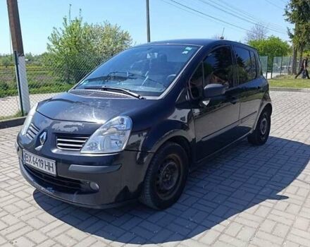 Черный Рено Модус, объемом двигателя 1.1 л и пробегом 233 тыс. км за 3500 $, фото 1 на Automoto.ua