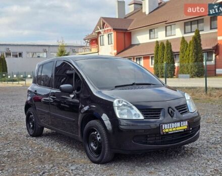 Черный Рено Модус, объемом двигателя 1.1 л и пробегом 221 тыс. км за 4300 $, фото 1 на Automoto.ua