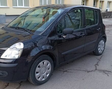 Черный Рено Модус, объемом двигателя 1.1 л и пробегом 188 тыс. км за 4300 $, фото 1 на Automoto.ua