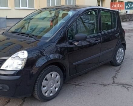 Чорний Рено Модус, об'ємом двигуна 1.2 л та пробігом 188 тис. км за 4300 $, фото 1 на Automoto.ua