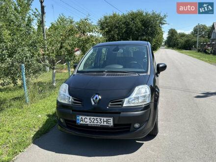 Черный Рено Модус, объемом двигателя 1.6 л и пробегом 184 тыс. км за 6300 $, фото 1 на Automoto.ua