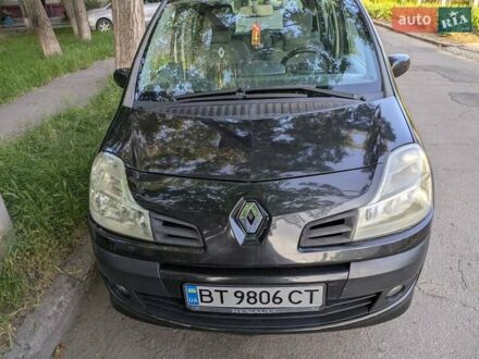 Черный Рено Модус, объемом двигателя 1.1 л и пробегом 211 тыс. км за 3700 $, фото 1 на Automoto.ua