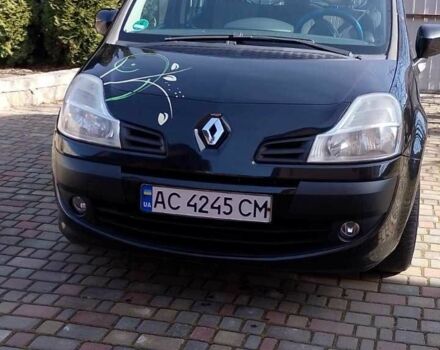 Черный Рено Модус, объемом двигателя 1.1 л и пробегом 170 тыс. км за 4000 $, фото 1 на Automoto.ua