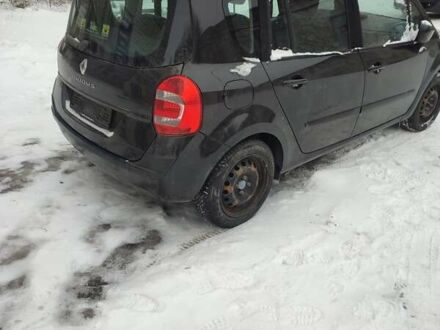 Черный Рено Модус, объемом двигателя 1.6 л и пробегом 62 тыс. км за 5500 $, фото 1 на Automoto.ua