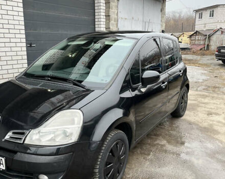 Черный Рено Модус, объемом двигателя 1.5 л и пробегом 230 тыс. км за 4400 $, фото 1 на Automoto.ua