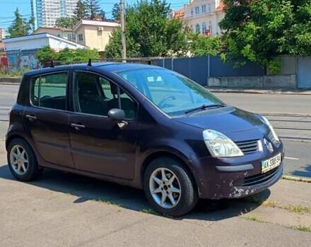 Фиолетовый Рено Модус, объемом двигателя 1.39 л и пробегом 330 тыс. км за 3200 $, фото 2 на Automoto.ua