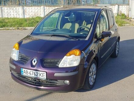 Фиолетовый Рено Модус, объемом двигателя 1.6 л и пробегом 150 тыс. км за 5300 $, фото 1 на Automoto.ua