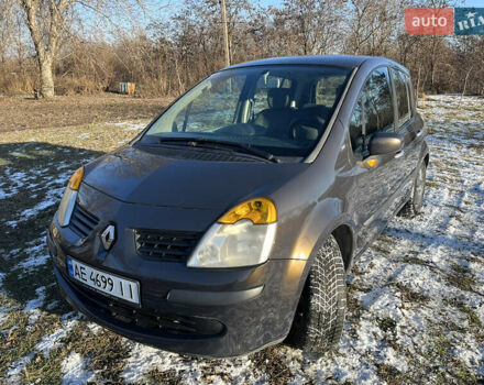 Коричневый Рено Модус, объемом двигателя 1.2 л и пробегом 217 тыс. км за 4500 $, фото 1 на Automoto.ua