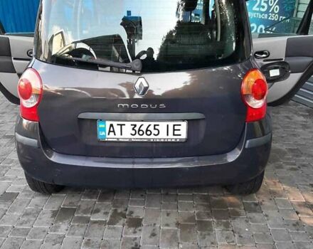 Коричневий Рено Модус, об'ємом двигуна 1.6 л та пробігом 215 тис. км за 3300 $, фото 4 на Automoto.ua