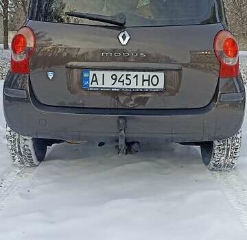 Коричневий Рено Модус, об'ємом двигуна 1.5 л та пробігом 295 тис. км за 4900 $, фото 8 на Automoto.ua