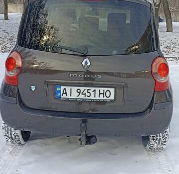 Коричневый Рено Модус, объемом двигателя 1.5 л и пробегом 295 тыс. км за 4900 $, фото 7 на Automoto.ua