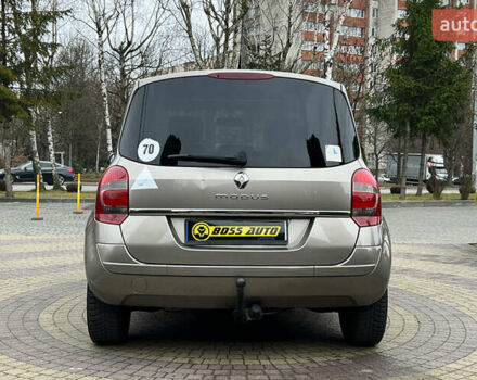 Коричневый Рено Модус, объемом двигателя 1.46 л и пробегом 150 тыс. км за 7200 $, фото 5 на Automoto.ua