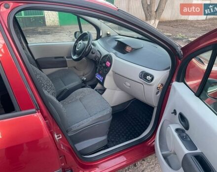 Червоний Рено Модус, об'ємом двигуна 1.2 л та пробігом 223 тис. км за 3600 $, фото 16 на Automoto.ua