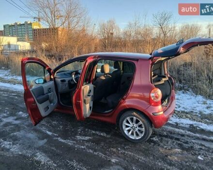 Червоний Рено Модус, об'ємом двигуна 1.6 л та пробігом 226 тис. км за 5000 $, фото 9 на Automoto.ua