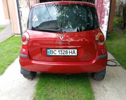 Красный Рено Модус, объемом двигателя 1.6 л и пробегом 172 тыс. км за 5200 $, фото 21 на Automoto.ua
