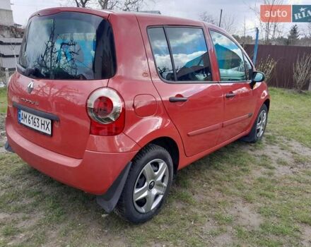 Червоний Рено Модус, об'ємом двигуна 1.15 л та пробігом 120 тис. км за 4750 $, фото 4 на Automoto.ua