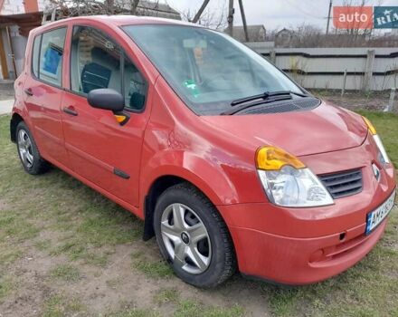 Червоний Рено Модус, об'ємом двигуна 1.15 л та пробігом 120 тис. км за 4750 $, фото 3 на Automoto.ua