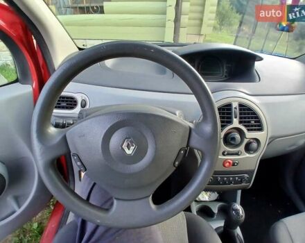 Червоний Рено Модус, об'ємом двигуна 1.15 л та пробігом 128 тис. км за 5200 $, фото 17 на Automoto.ua