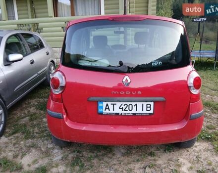 Червоний Рено Модус, об'ємом двигуна 1.15 л та пробігом 128 тис. км за 5200 $, фото 5 на Automoto.ua
