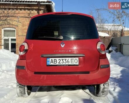 Красный Рено Модус, объемом двигателя 1.1 л и пробегом 181 тыс. км за 4400 $, фото 35 на Automoto.ua
