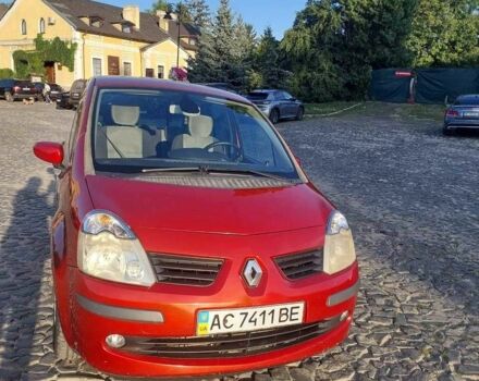 Красный Рено Модус, объемом двигателя 1.6 л и пробегом 290 тыс. км за 5018 $, фото 3 на Automoto.ua
